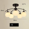 Lustre Blanc Et Noir