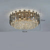 Lustre Doré Et Verre