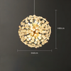 Lustre Boule Doré