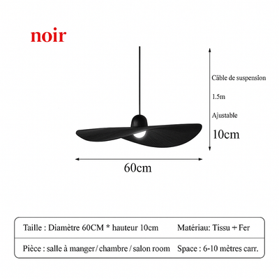 Lustre Parasol Noir
