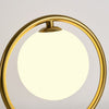 Lampe de chevet Boule Métal Doré