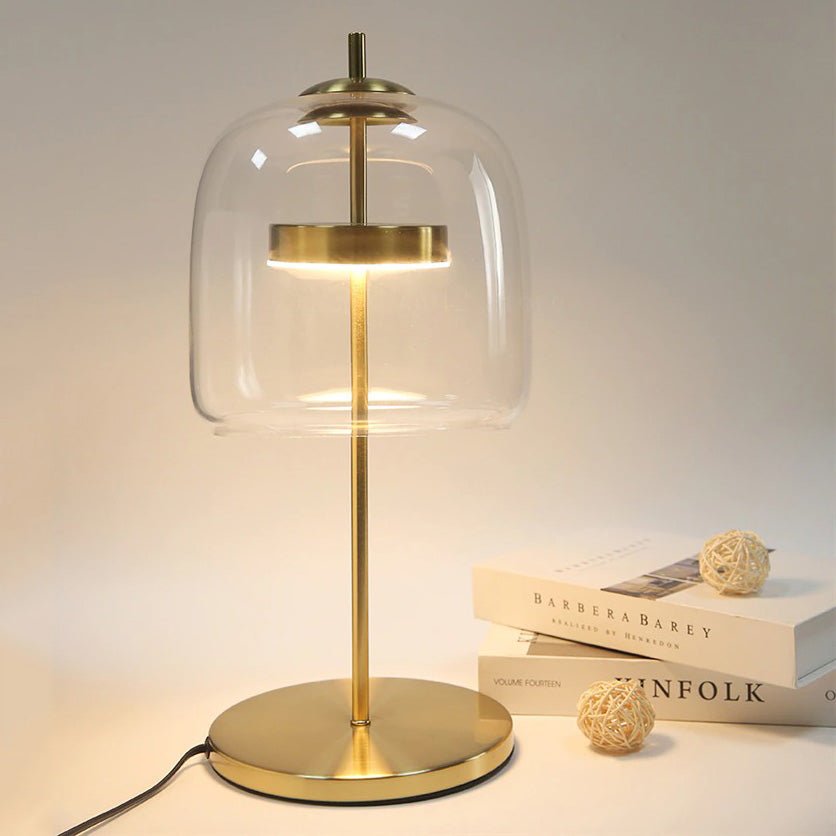 Lampe De Chevet Design En Verre