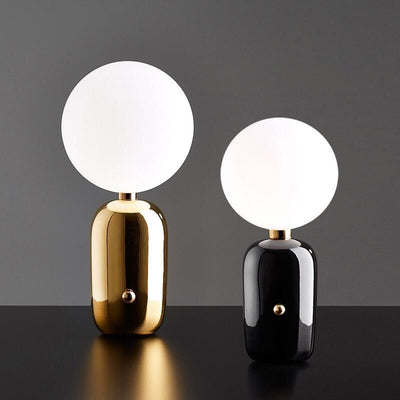 Lampe De Chevet Boule Doré