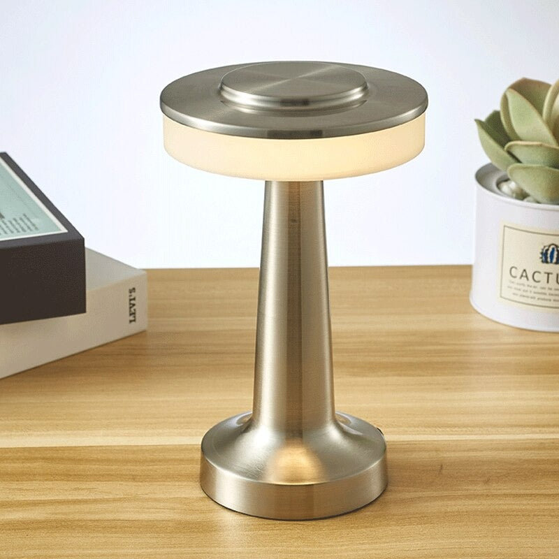 Lampe De Chevet Tactile Led Metal