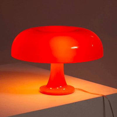 Lampe De Chevet Champignon Orange