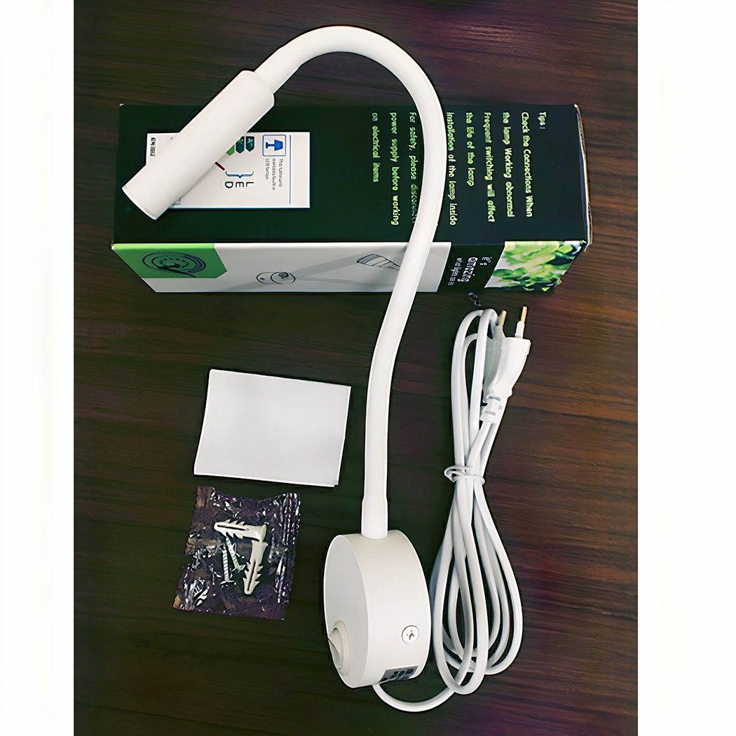 Liseuse murale orientable avec branchement filaire
