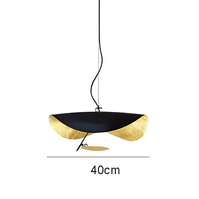 Lustre Noir Et Doré
