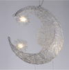 Lustre Suspension Lune Étoile