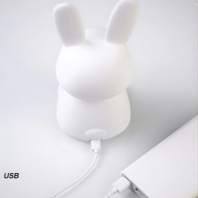 Lampe De Chevet Lapin Rose