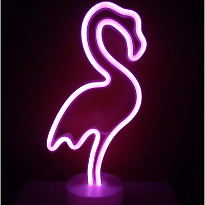 Lampe De Chevet Flamant Rose