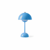 Lampe Champignon Bleu