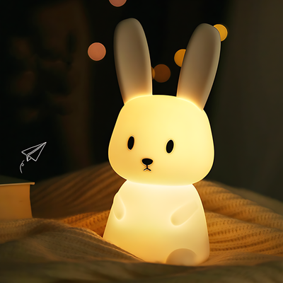 Lampe De Chevet Lapin Rose