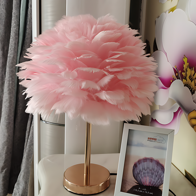 Lampe De Chevet Rose Poudré