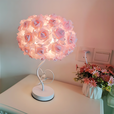 Lampe De Chevet Bouquet Rose