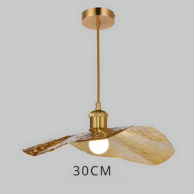 Lustre Doré Feuille